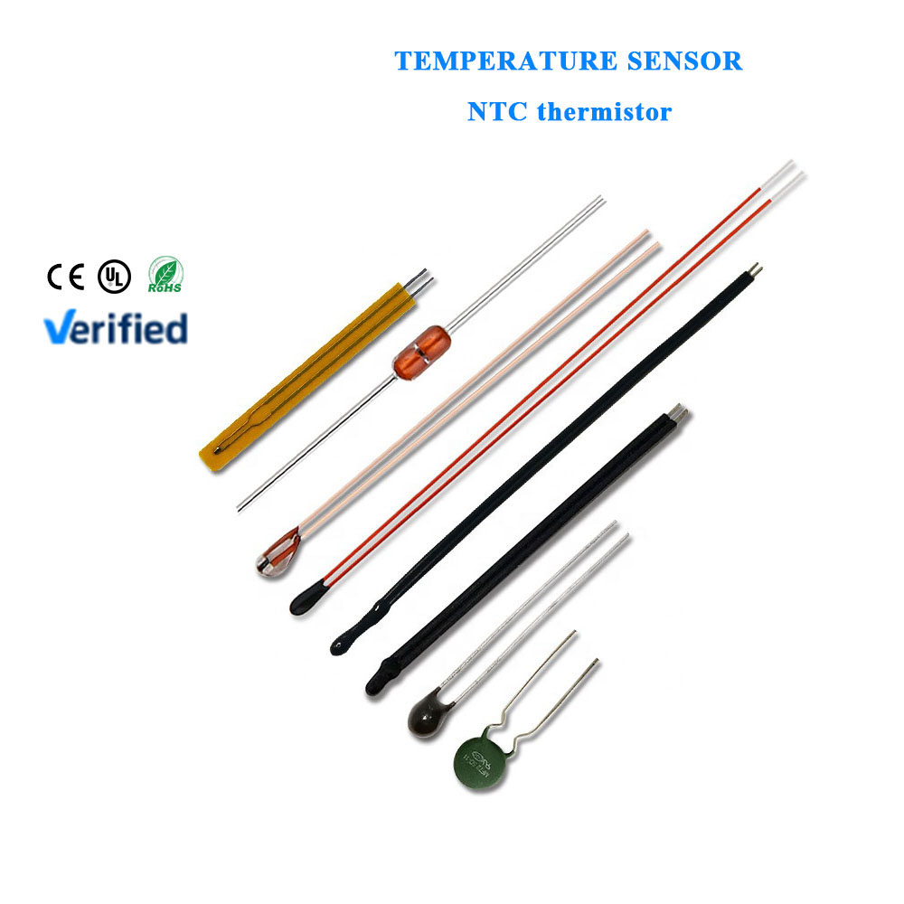 MF51 Single-Ended Glass-Sealed High-Temperature Thermistor 3950 2K5K10K50K100K Temperature Sensor