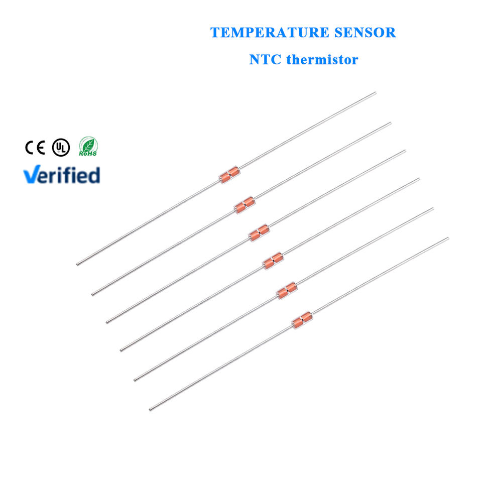 MF58 Type Glass-Sealed NTC Thermistor and B3950 Temperature Sensor Premium 10K50K100K Sensors