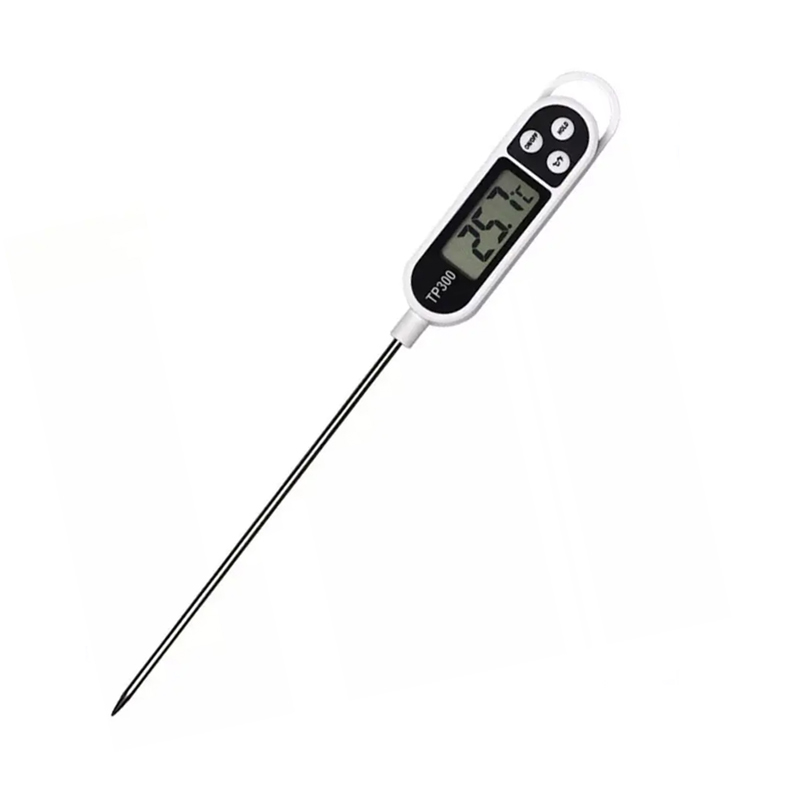 TP300 Wireless Digital Meat Thermometer Metal Food Thermometer for BBQ Cooking Home Use on Sugar Milk Water Jam