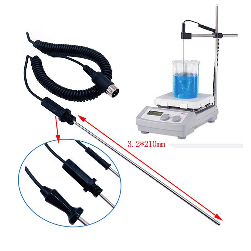 PT1000 Temperature Probe Temperature Sensor Measurement for Magnetic Stirrer