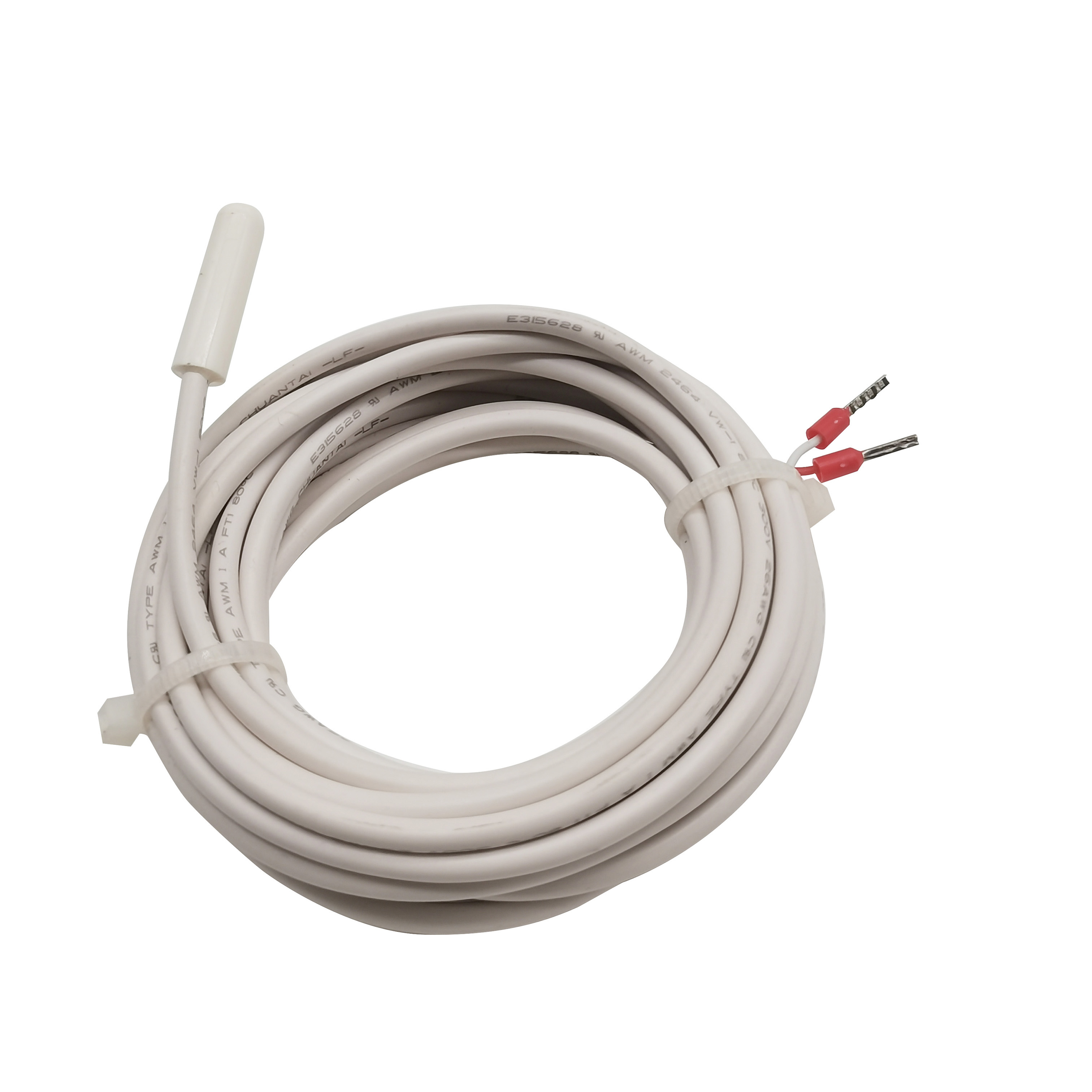 10K NTC Thermistor Room & Floor Heating Temperature Sensor InternalExternal ABS Probe with PVC Cable